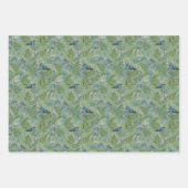 Vogels Dragonflies Blue Varens Decoupage Inpakpapier Vel (Voorkant 3)