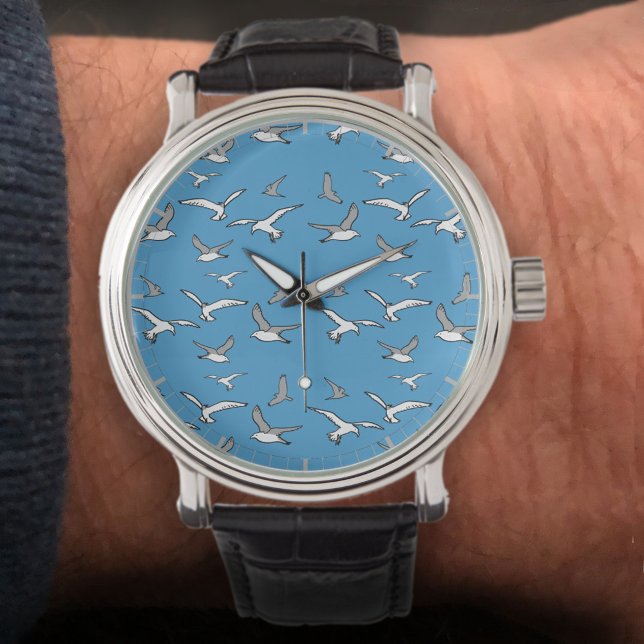 Vogels - een kudde zeegarenden horloge (Creator heeft geüpload)