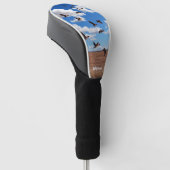 Vogels Eenden Bestuurder Golfheadcover (Schuin)