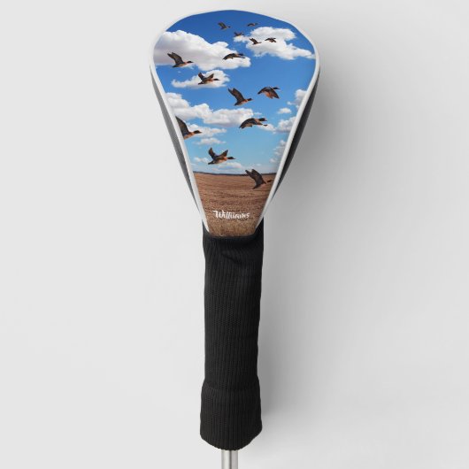 Vogels Eenden Bestuurder Golfheadcover (Voorkant)