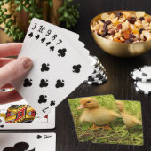 vogels, eenden, eenden, geel, natuur, schattig, ba pokerkaarten (Insitu)
