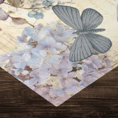 Vogels Eieren en Nest Feather Hydrangea Tissuepapier