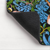 Vogels en aardbeien William Morris Fine Art Muismat (Hoek)