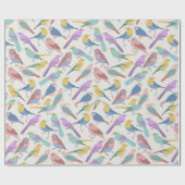 Vogels en andere dieren die papier overladen (Vlak)