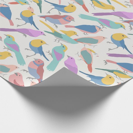Vogels en andere dieren die papier overladen
