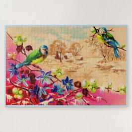 vogels en bessen legpuzzel
