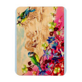 vogels en bessen magneet (Verticaal)