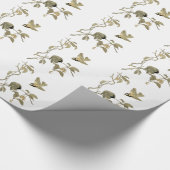vogels en bijkantoor cadeaupapier (Hoek)