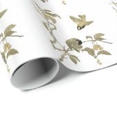 vogels en bijkantoor cadeaupapier (Rol Hoek)