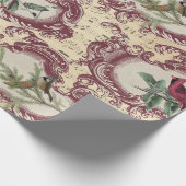  vogels en blaasmuziek cadeaupapier (Hoek)