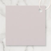 Vogels en bladeren, romantische huwelijksgunst lab bedankjes labels (Achterkant)