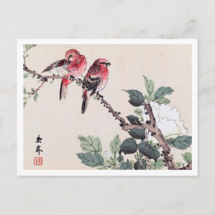 Vogels en bloem, Imao Keinen Briefkaart