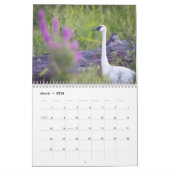 Vogels en bloemen 12 maanden kalender (Mar 2026)