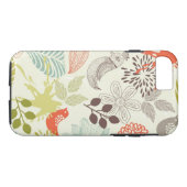 vogels en bloemen Case-Mate iPhone case (Achterkant (Horizontaal))