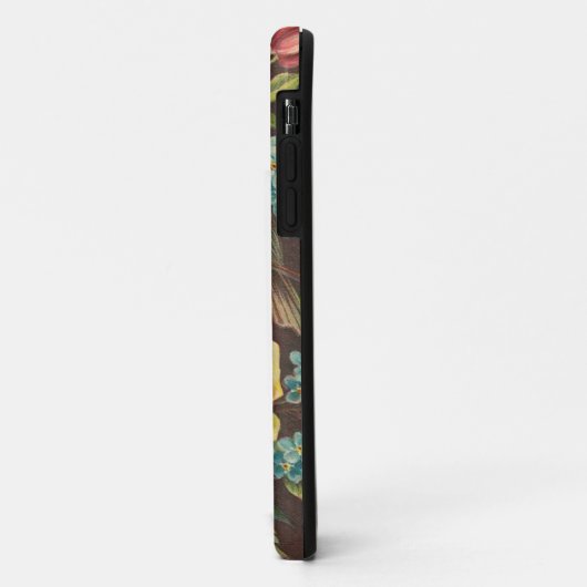  vogels en bloemen Case-Mate iPhone case (Achterkant/links)