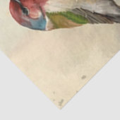 Vogels en bloemen Ephemera Design Series #11 Tissuepapier (Detail)