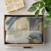 Vogels en bloemen Ephemera Design Series #16 Tissuepapier (Geschenk)