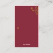 Vogels en bloemen informatiekaartje (Achterkant)