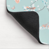 Vogels en bloemen muismat (Hoek)