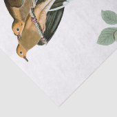 Vogels en bloemen Natuurlijk 15 x 20 inch weefselp Tissuepapier (Detail)