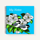 Vogels en Bloemen Notitieboek (Voorkant)
