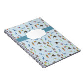 Vogels en bloemen notitieboek (Rechterzijde)