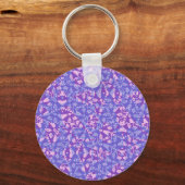 Vogels en bloemen sleutelhanger (Voorkant)