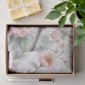 Vogels en bloemen tissuepapier (Geschenk)