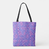 Vogels en bloemen tote bag (Achterkant)