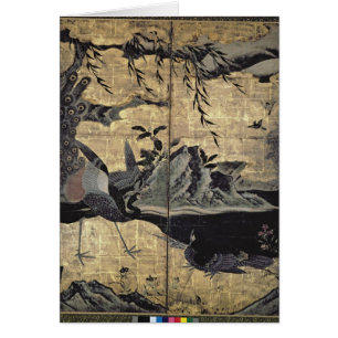 Vogels en bloemen van de vier seizoenen