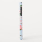Vogels en bloemen. Veerlooppatroon Case-Mate iPhone Case (Achterkant/links)