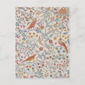 Vogels en bloemen, William Morris Briefkaart (Voorkant)