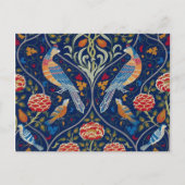 Vogels en bloemen, William Morris Briefkaart (Voorkant)