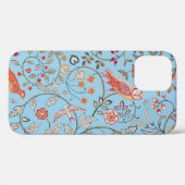 Vogels en bloemen, William Morris Case-Mate iPhone Case (Achterkant (horizontaal))
