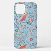 Vogels en bloemen, William Morris Case-Mate iPhone Case (Achterkant)