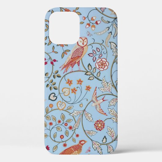 Vogels en bloemen, William Morris Case-Mate iPhone Case (Achterkant)