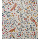 Vogels en bloemen, William Morris Douchegordijn (Voorkant)