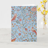 Vogels en bloemen, William Morris Kaart (Gele Bloem)