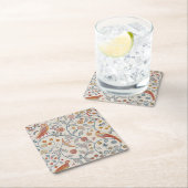 Vogels en bloemen, William Morris Kartonnen Onderzetters (Insitu)