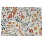 Vogels en bloemen, William Morris Large Gift Bag Groot Cadeauzakje (Achterkant)