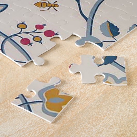 Vogels en Bloemen, William Morris Legpuzzel (Zijkant)