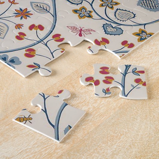 Vogels en bloemen, William Morris Legpuzzel (Zijkant)