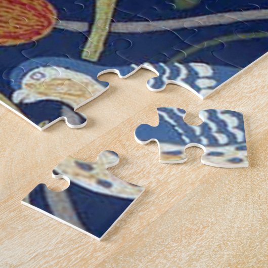 Vogels en bloemen, William Morris Legpuzzel (Zijkant)