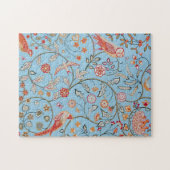 Vogels en bloemen, William Morris Legpuzzel (Horizontaal)