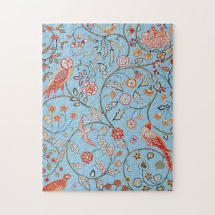 Vogels en bloemen, William Morris Legpuzzel