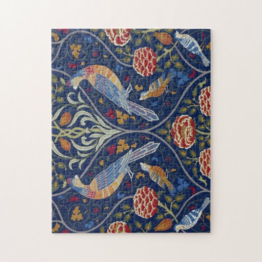 Vogels en bloemen, William Morris Legpuzzel (Verticaal)