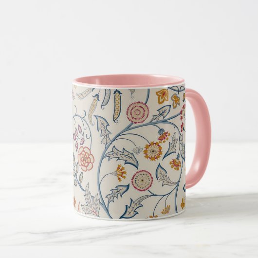 Vogels en bloemen, William Morris Mok (Voorkant rechts)