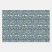 vogels en bloemen William Morris Pattern Inpakpapier Vel (Voorkant 3)