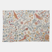 Vogels en bloemen, William Morris Theedoek (Horizontaal)