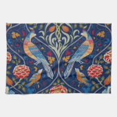 Vogels en bloemen, William Morris Theedoek (Horizontaal)